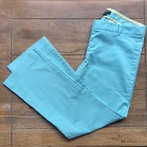 J. Crew mint City Fit ankle pants, size 2